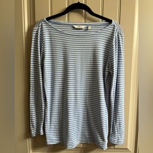 Vineyard vines 3/4 sleeve simple boatneck tee